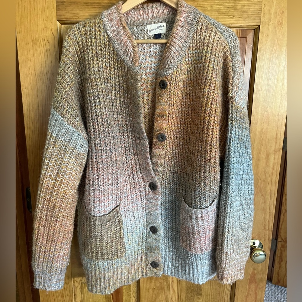 Large multicolor cardigan